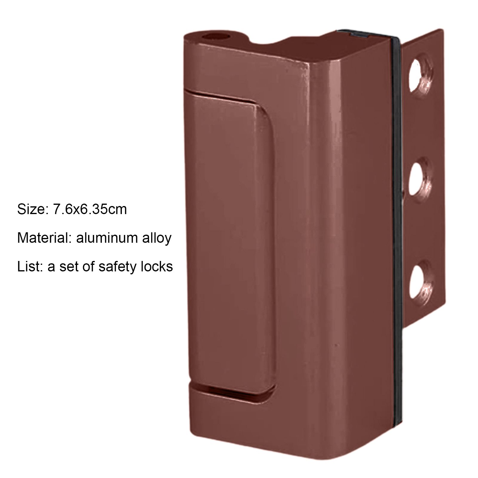 Door Lock Anti Snap Family Safety Extra Lock