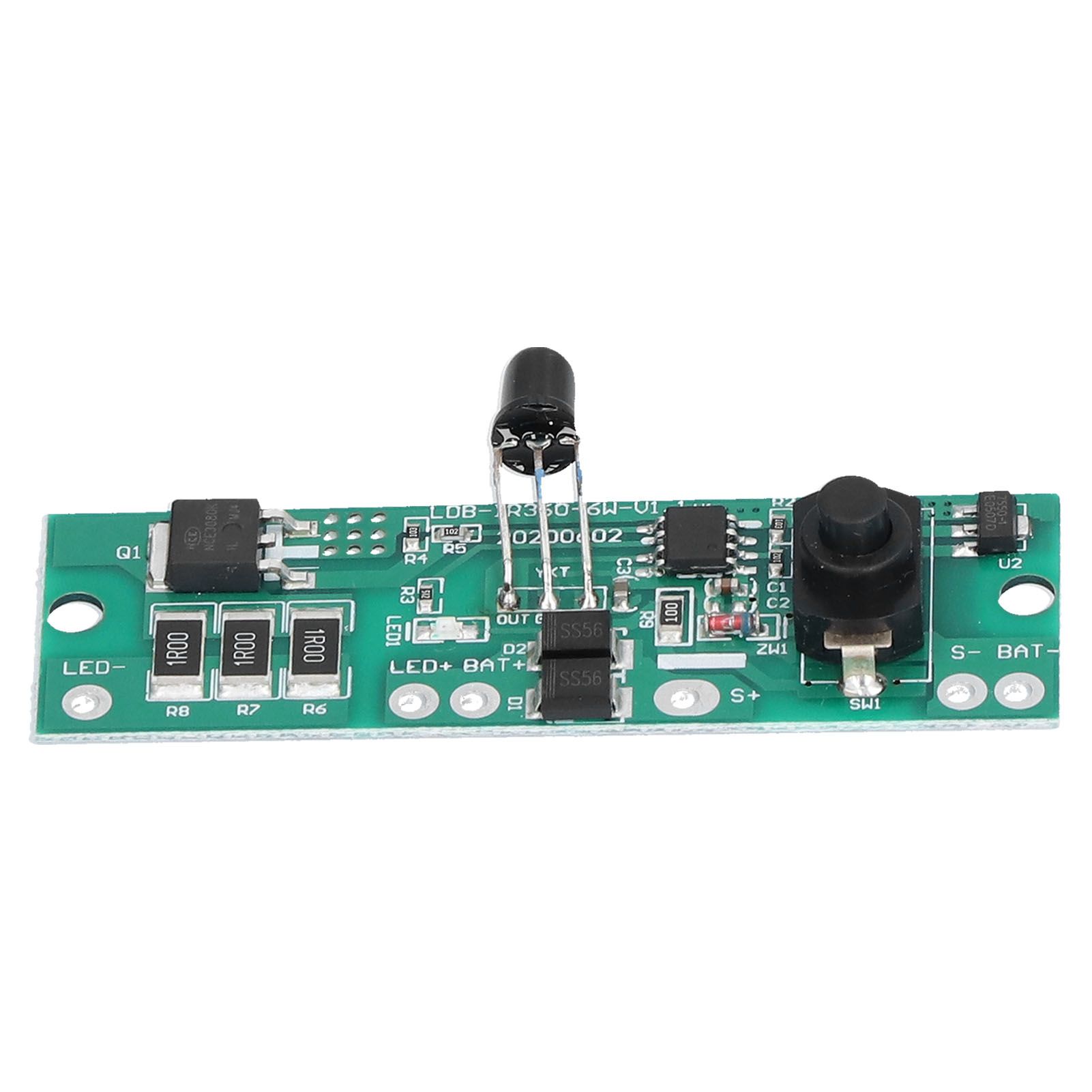 Remote Control Solar Circuit Board Long Bright Automatic Power Reduction