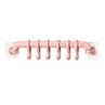 Creative 6Hooks Towel Rk Bathroom Kitchen Wall Rotated Base Corner Holder Tool