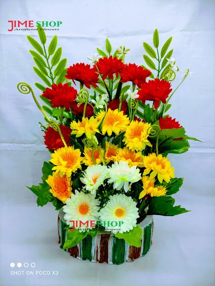 Artificial Mix Mini Sun Gallery In Cement Tob 13inc For any Kind Of Decoration