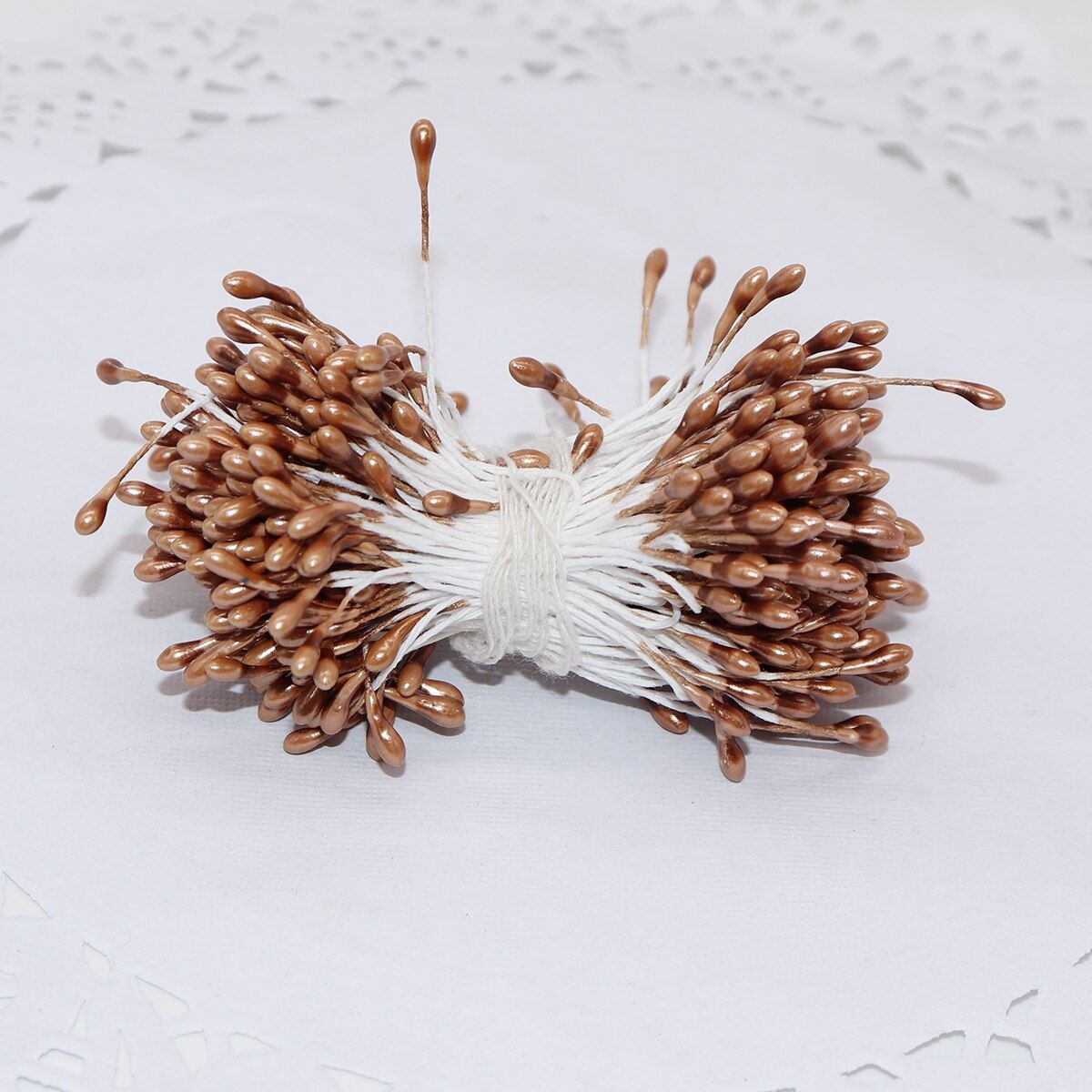 288pcs m multi colors options pearl flower stamen pistil cake decoration for DIY Double heads