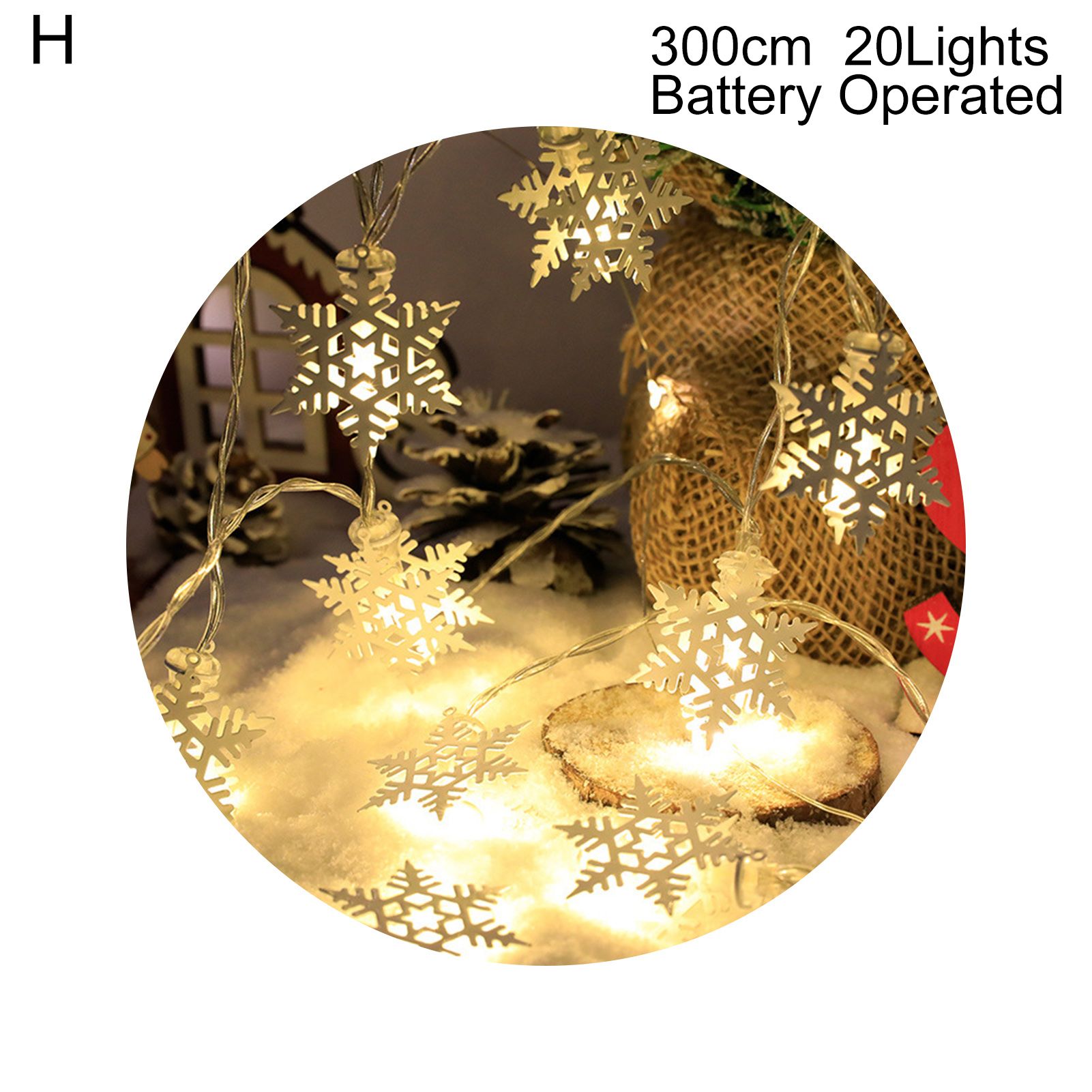 Christ Light Low Power Consumption Christ Bell X Wrought Iron Fairy Light