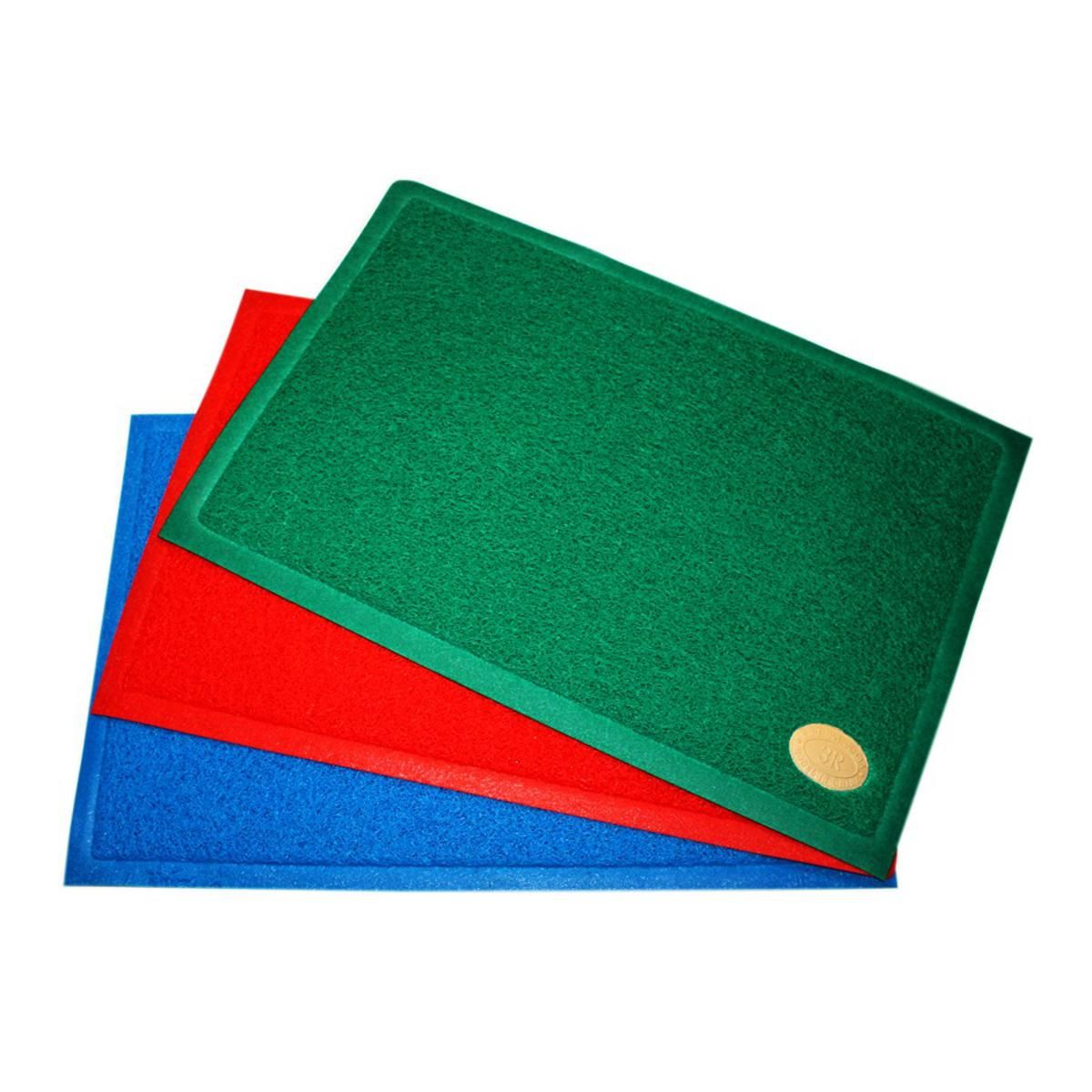 Dustproof PVC Plastic Shoe Scraper Doormat Carpet - 24" x 16"