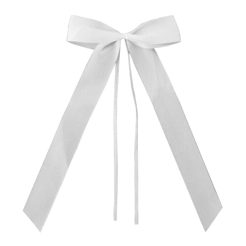 100Pcs White Wedding Car Decoration Gift Wrap Ribbon Bows Party Ribbons Bows Kit