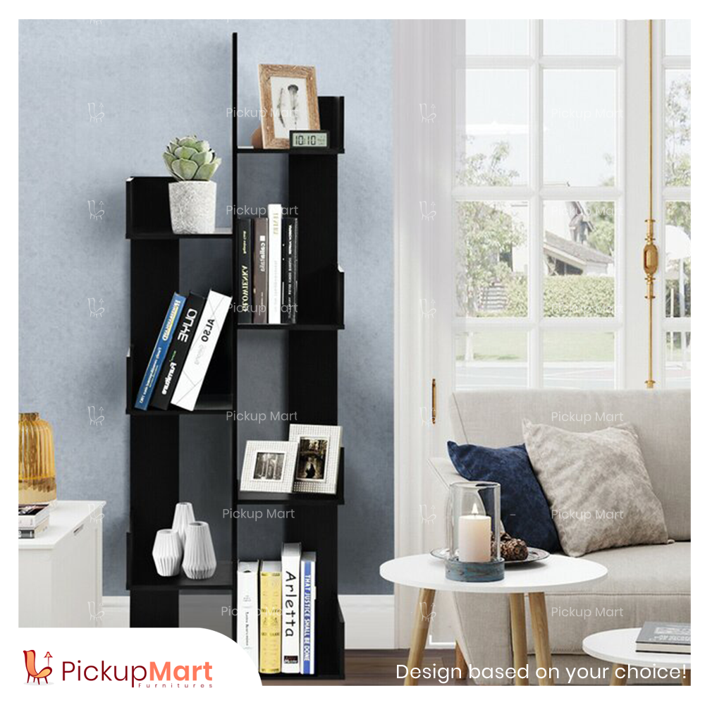 Laminated Board Book Shelf | Showpiece Rack | Living Room furniture | BS - 33