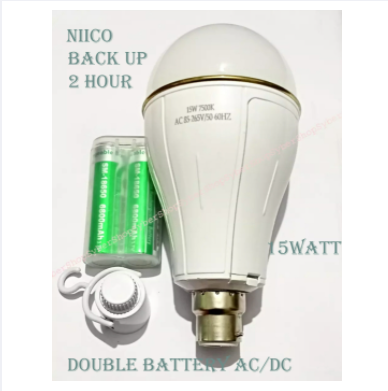 Double Battery AC/DC Emergency Led Light-(2 Hour Back Up Time Minimum)