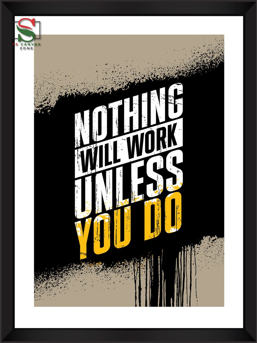 Wall Frame for Home Decor Photo Frame with Quotes - Room Decoration - Photo Frame