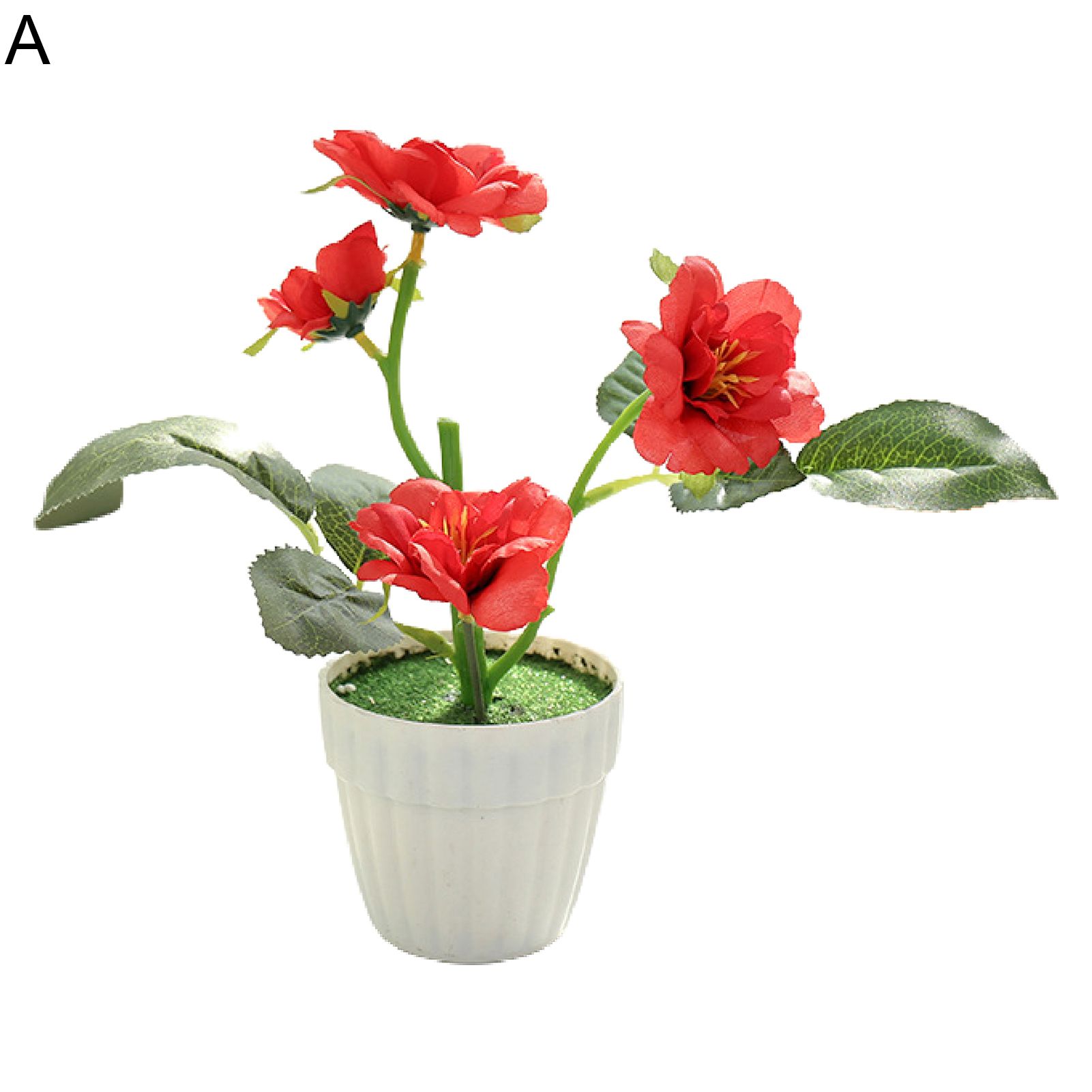 Artificial Flower Excellent Workmanship Wear-resistant Faux Silk Flower Decor
