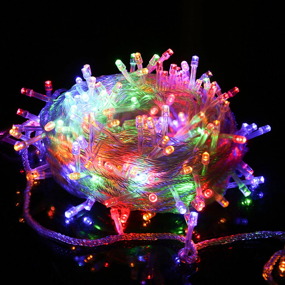 Waterproof 10m Copper Wire LED Fairy String Lights Christmas Wedding Party Decor