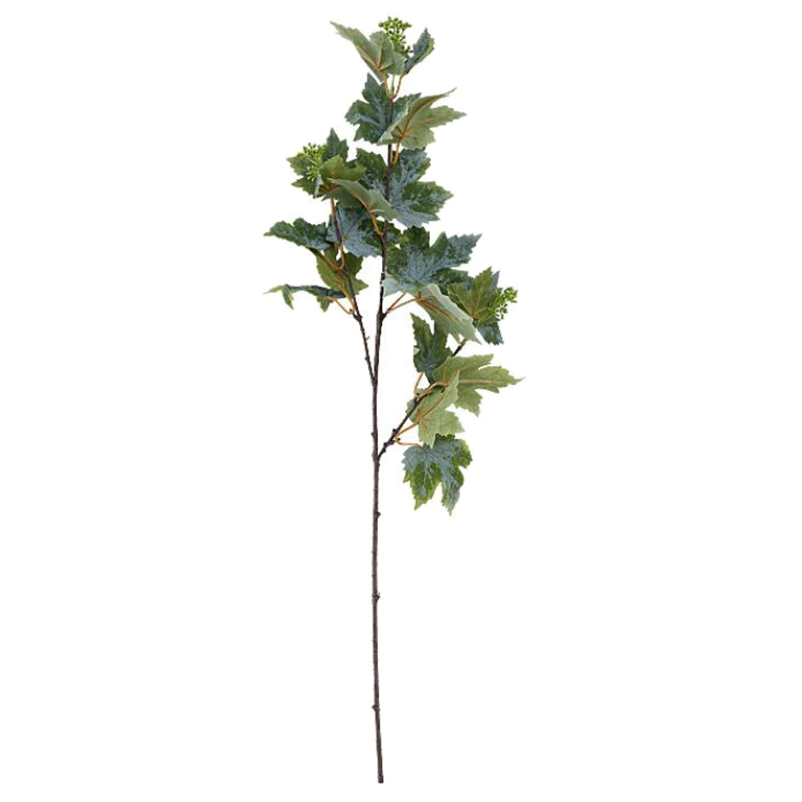 Artificial istic Vivid Artificial Fall Leaves Stem