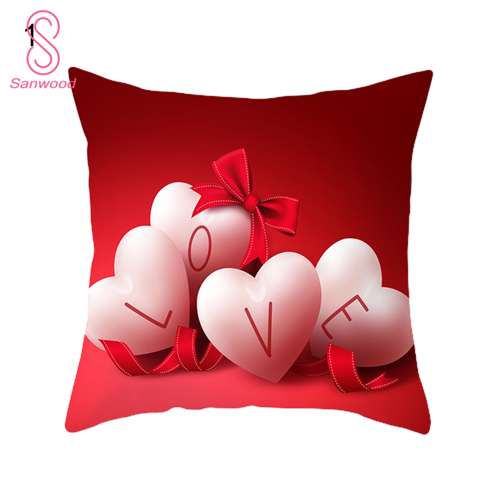 Throw low Case Easy Insertion Zipper Cushion Cover