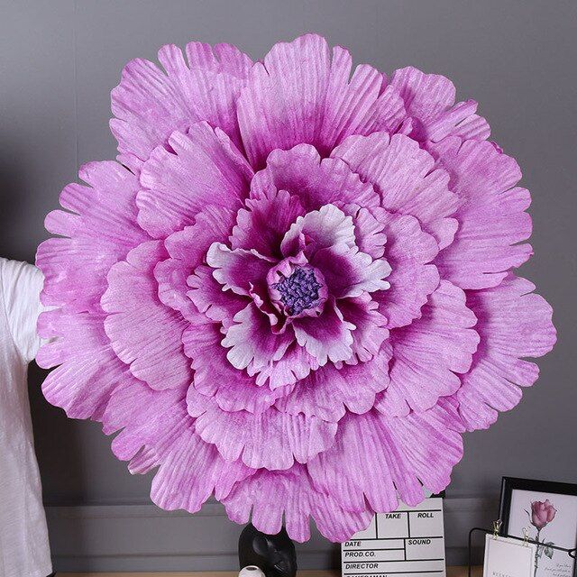 Artificial Peony Wedding Party Decoration Large Flower Show Props Fake Flowers DIY Flower Background Wall Decoration