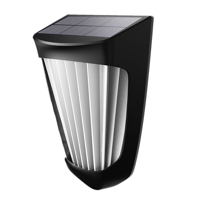 Solar Wall Light 10 LED Garden Porch Wall Light Outdoor Fence Lights Waterproof Indoor Outdoor Lighting Light