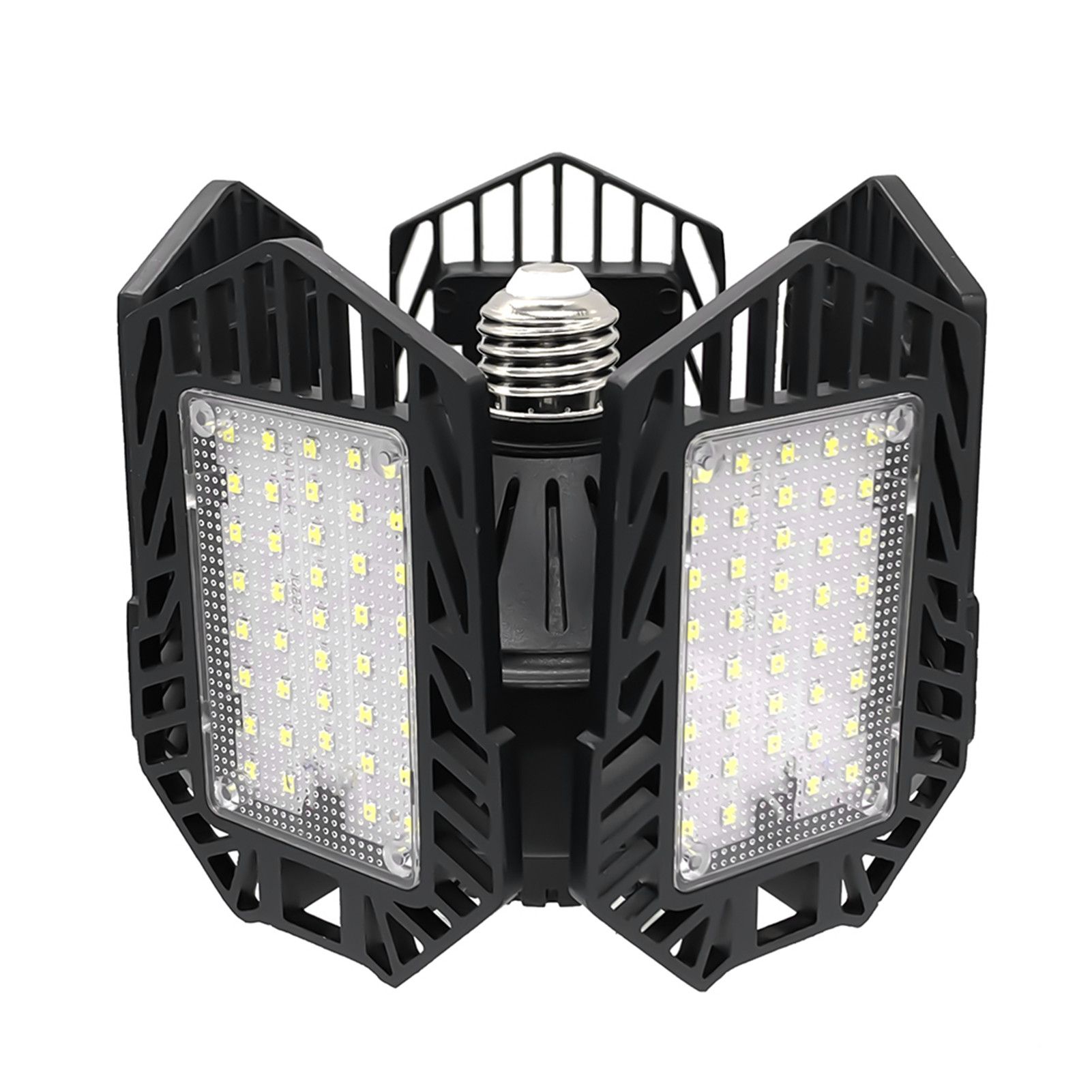 LED 150W E26 E27 5 Panel Deformable Folding Adjustable Garage Ceiling Lamp Light
