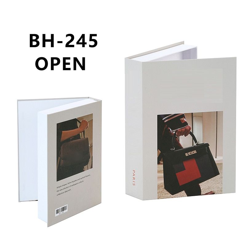 Can Open Fake Book Home luxury Fashion Decoration Book for Table Decorative Model Coffee Shop Hotel Props Box Rapid Transit