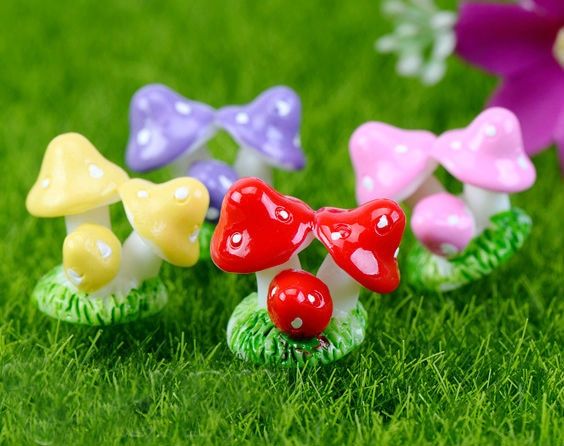 1 pcs straight stair fence bridge door Mini House Craft Figurine  Pot Garden Ornament Miniature Fairy Garden Decor DIY