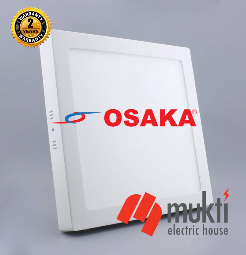 OSAKA 12W Square Surface Panel led Down lights Mukti 2 Years Warranty