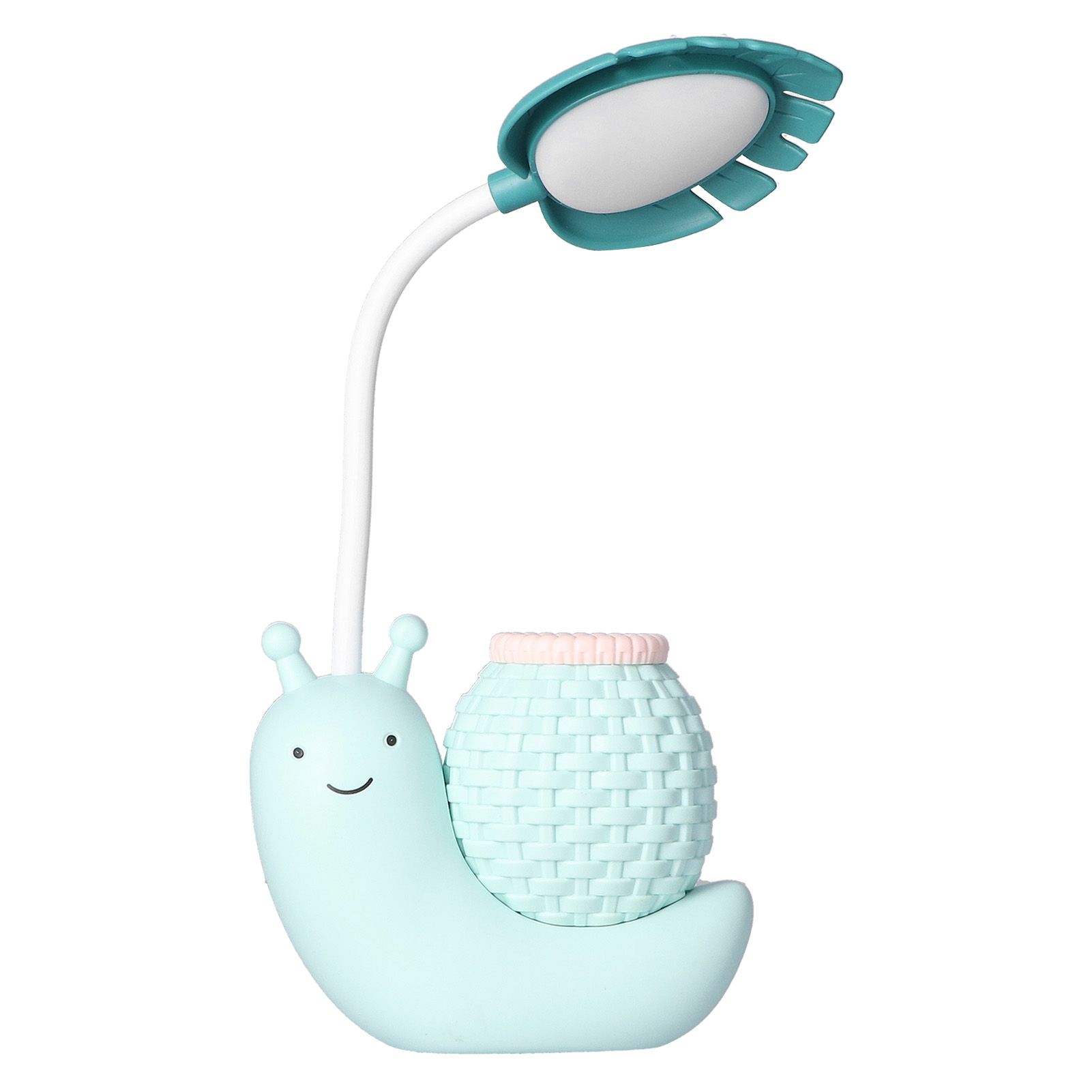 Led Desk Lamp Small DC 5V Warm White Light for Home Office