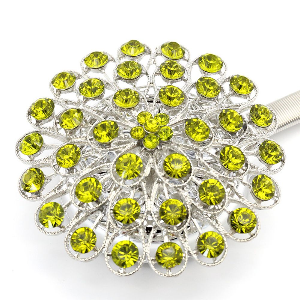6 Color Optional Magnetic Crystal Curtain Tiebacks Tie Backs Buckle Clips Home Deco Punch-free magnet curtain strap buckle brand new and high quality