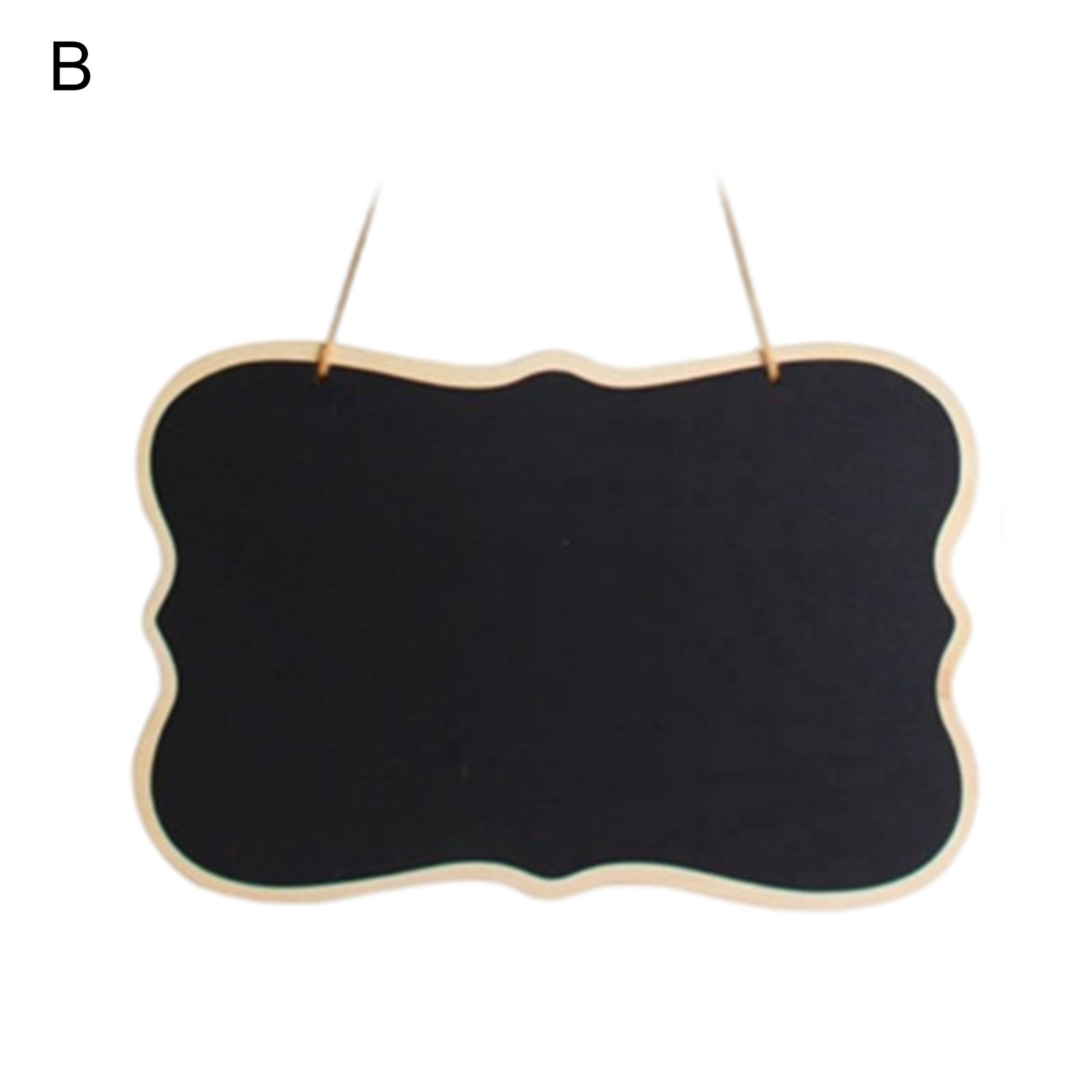 Wooden Blackboard with Lanyard Lanyard Style Mini Message Chalkboard Signs
