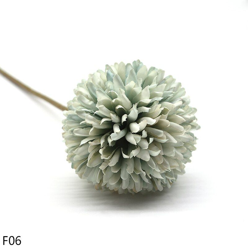 Artificial Dandelion Flowers Fake Dandelion Bouquet Chrysanthemum Silk Flower For Wedding Party Home Garden Decoration DIY Craft