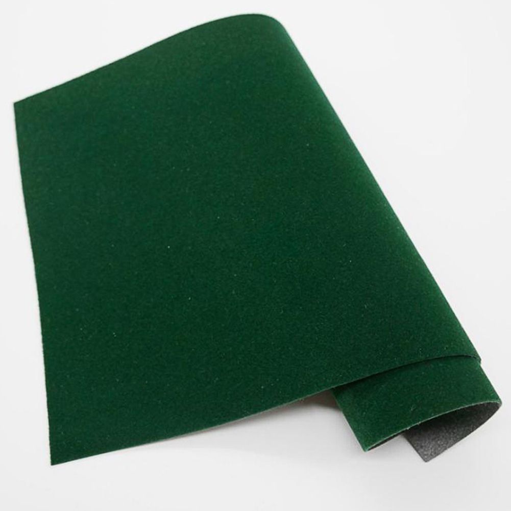 Yfashion 45 * 200cm Self-adhesive Velvet Flock Liner Jewelry Contact Paper Craft Fabric Peel Stick