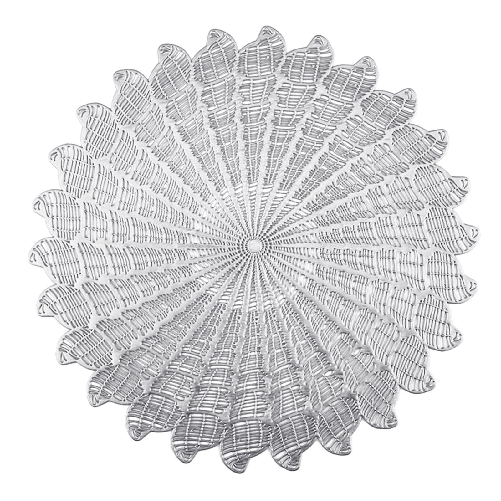 PVC Placemat Anti-wear Decorative PVC Table Insulation Mat