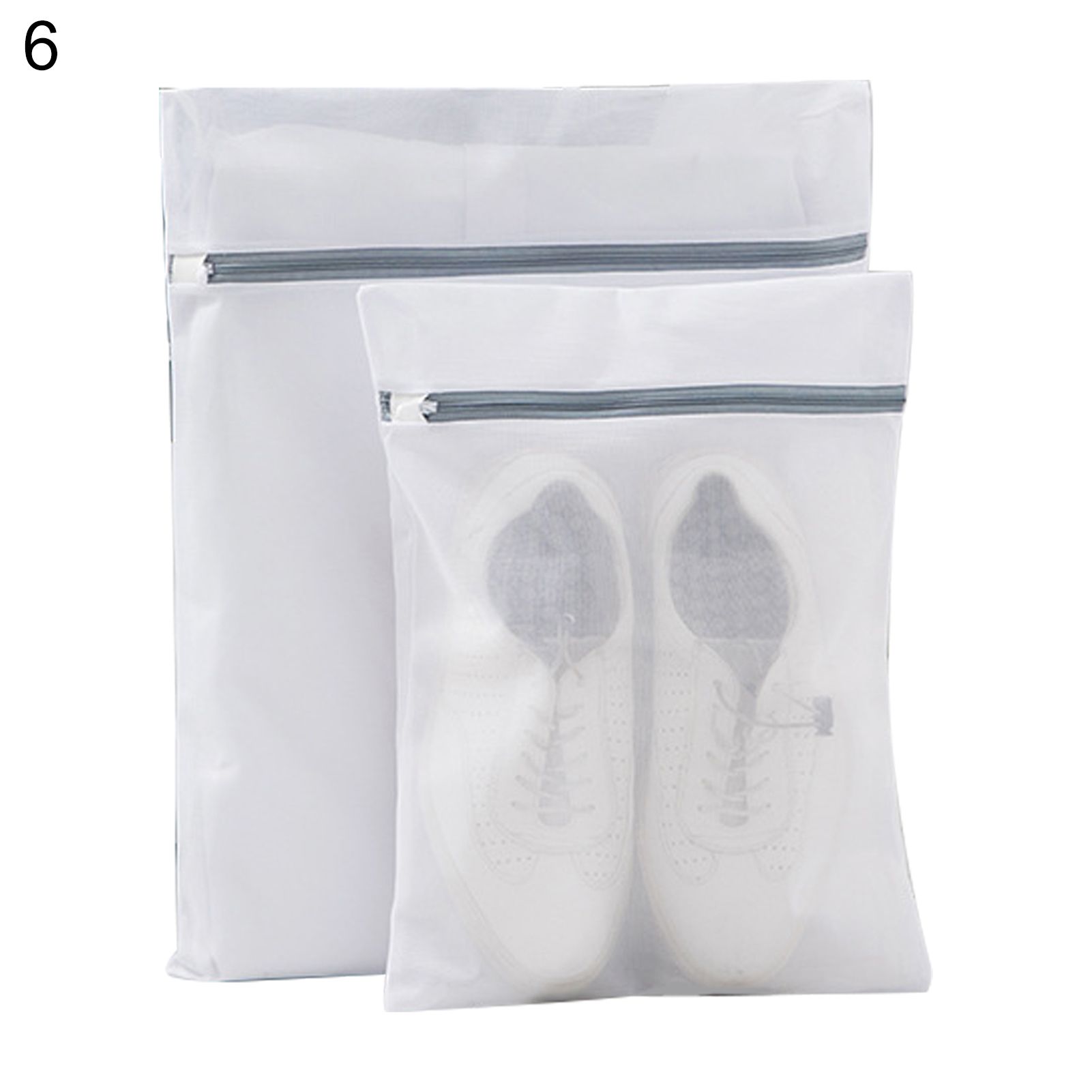 Underwear Wash Bag Fine Mesh Wear-resistant Thickened Home Use Polyester Zipper Laundry Wash Bag for Home