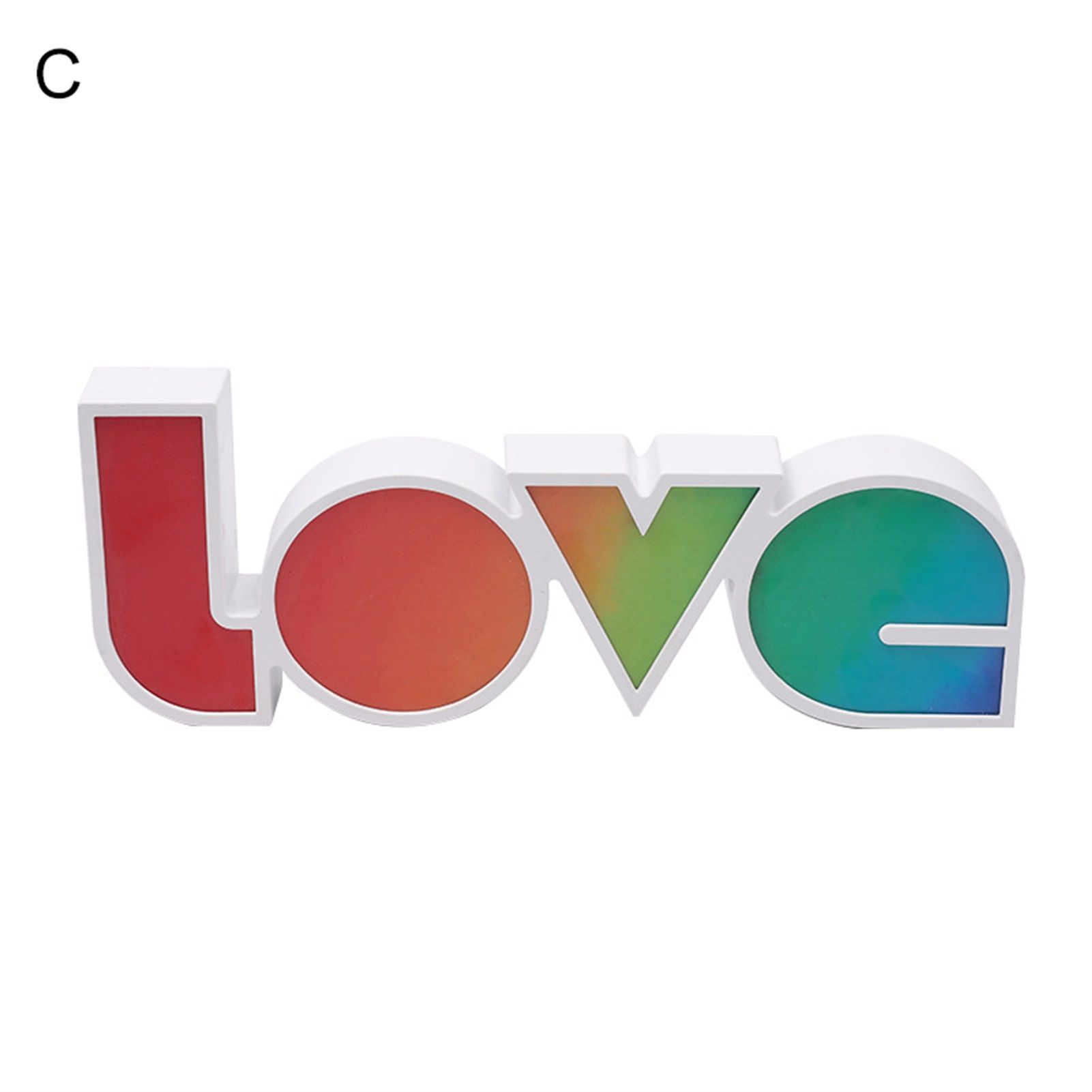 Desk Night Light Anti-wear Beautiful Love Style le Night Light
