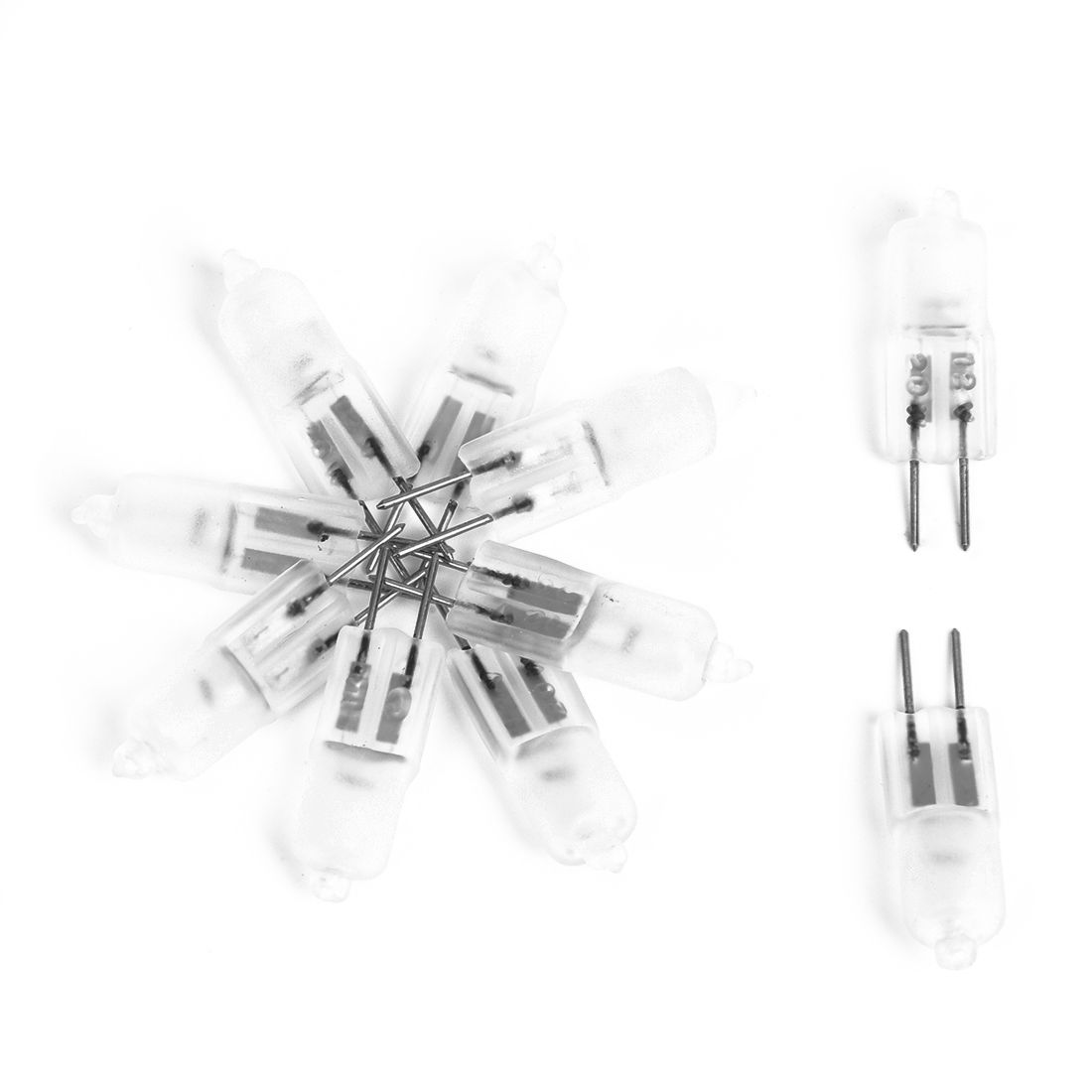 10x G4 JC Type Halogen  Bulb Lamp 12V 20W