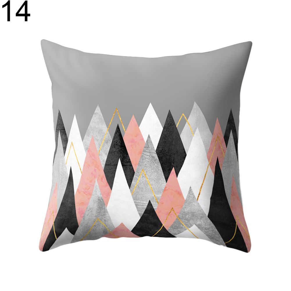 Peh Skin Abstrt Geometric Home Decorative Throw low Case Cushion Cover