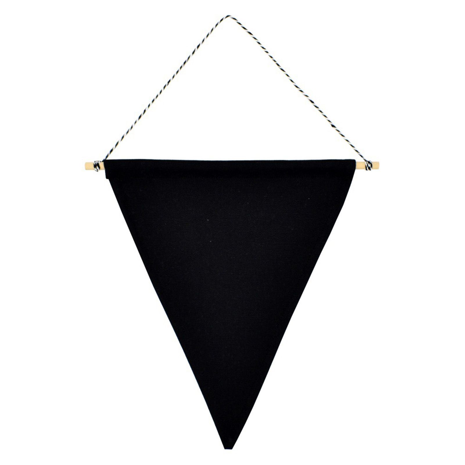 Pin Wall Banner Blank Solid Color Triangle Pin Wall Banner