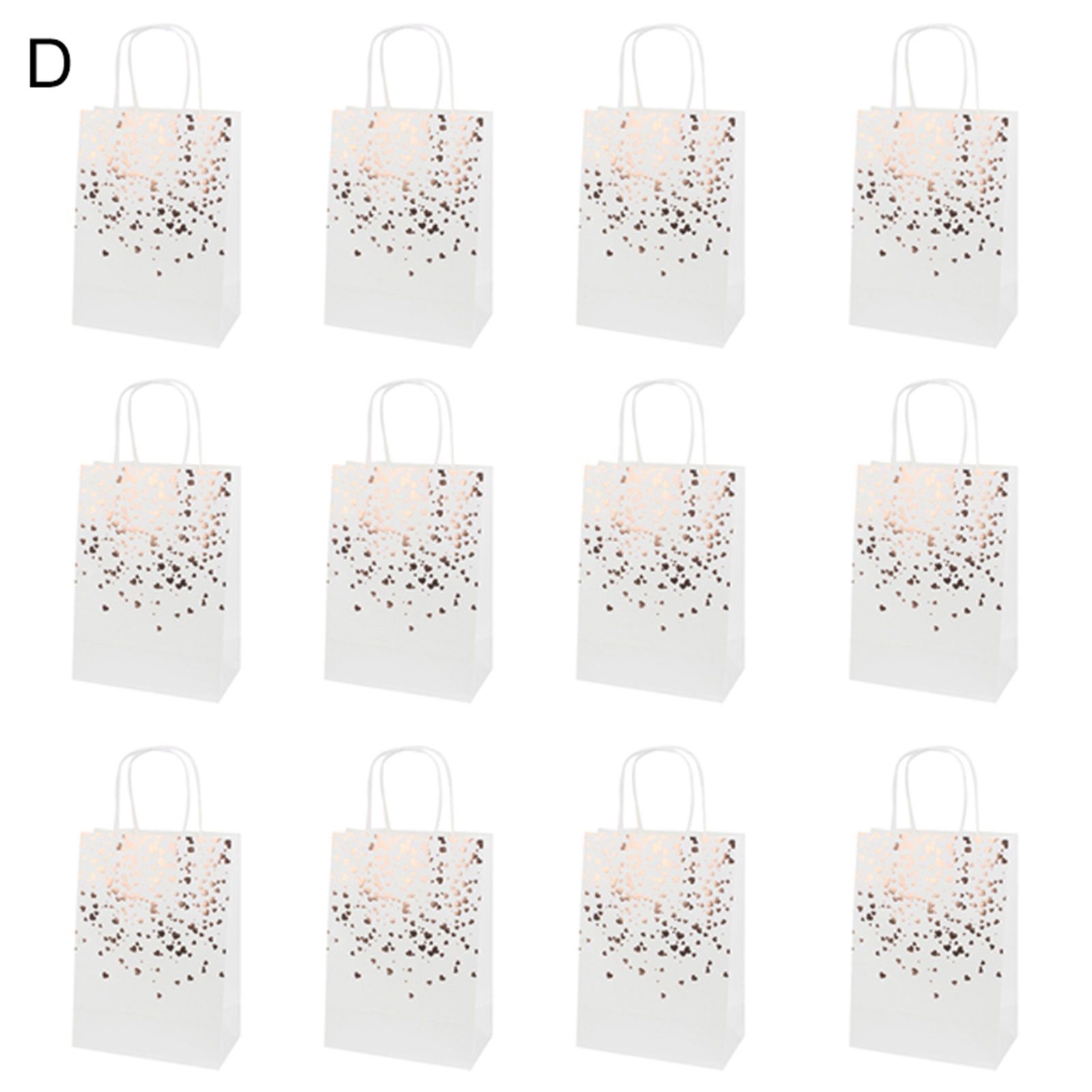 Candy Bags Eye-catching Beautiful Wear-resistant Paper Shopping Bags