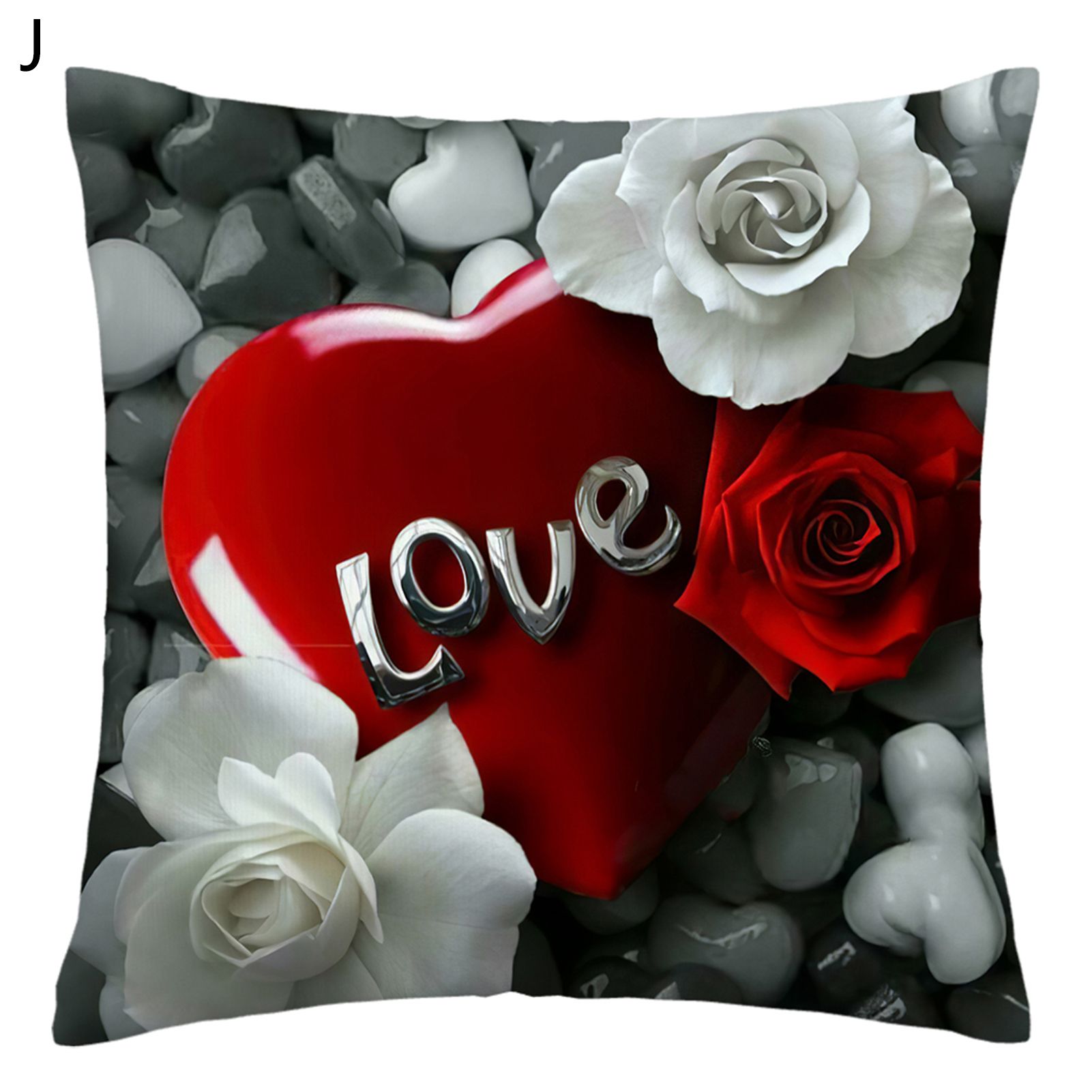 low Case Breathable Square Colorful Cushion Throw Cover