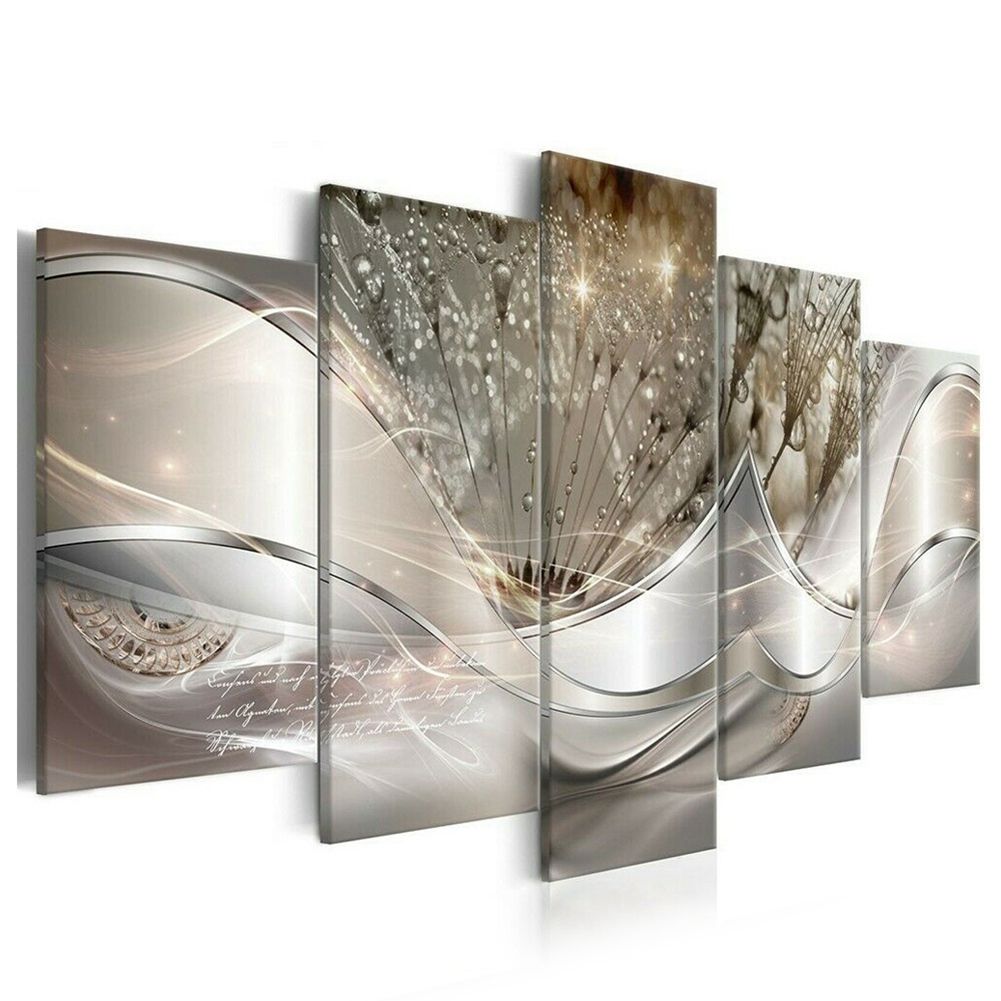 Home Art Decor Abstract Flower Wall Art Canvas Print Pictures/ For/ Living Room -A