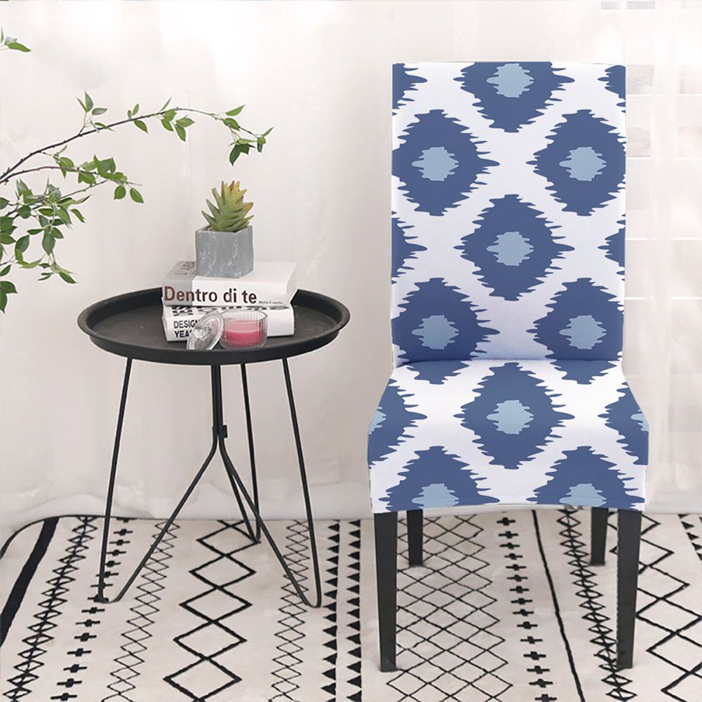 GC Chair Cover Geometric Pattern Universal Anti-dust Chair Covers color