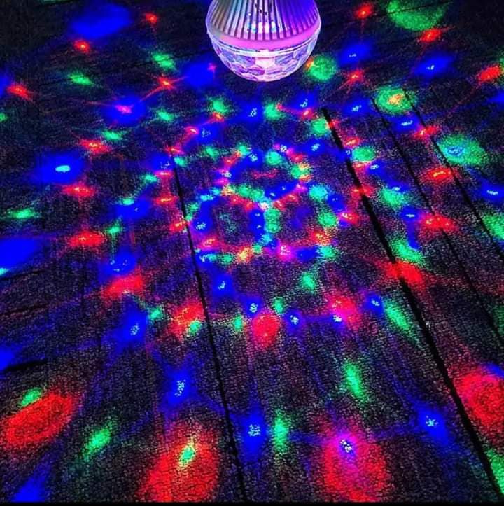 Home decoration LED DJ Disco Moving Bulb Light Multi-Color all birthday party light colorful moving light dj room decoration dj light