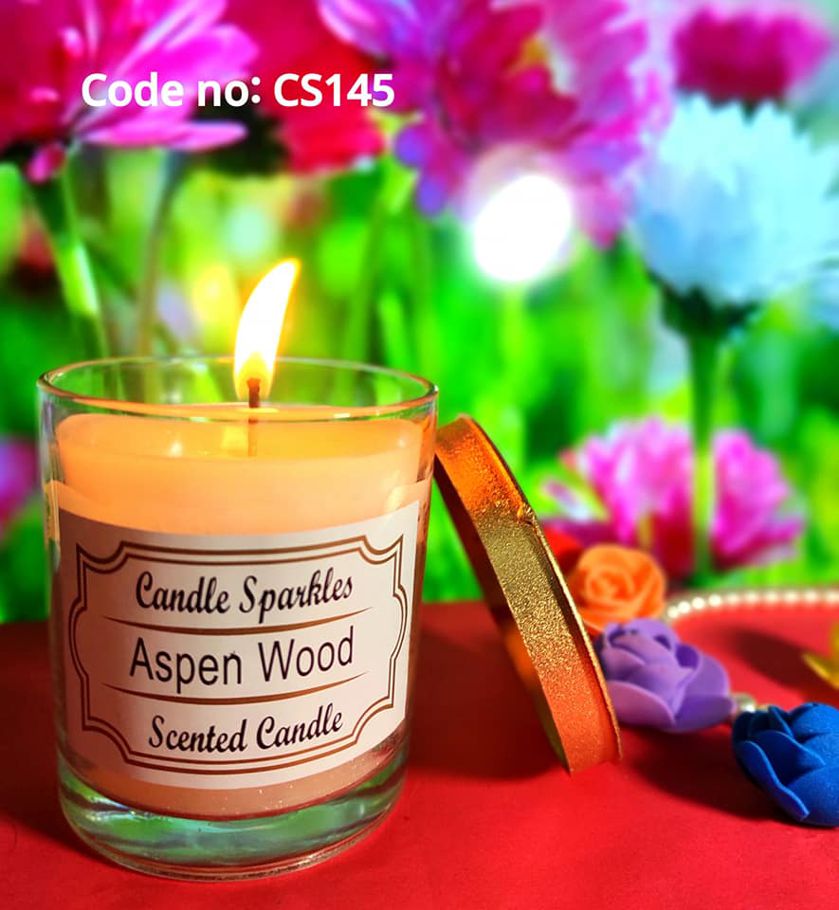 Aspen Wood Scented Candle
