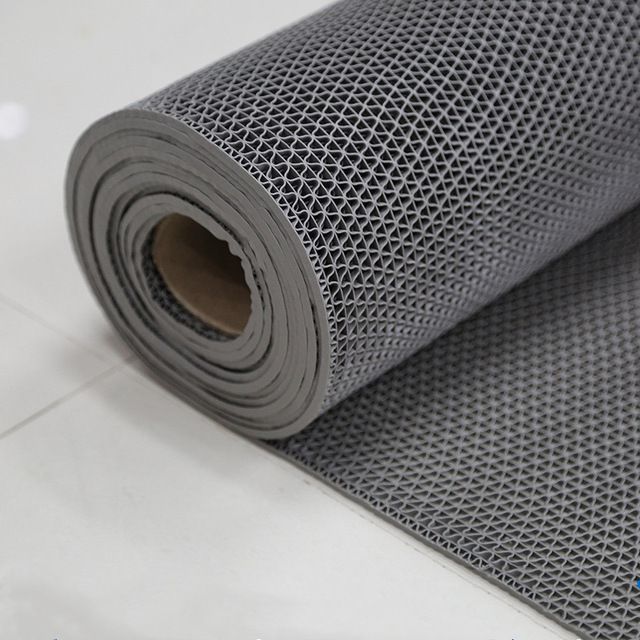 Polyvinyl Chloride-PVC Anti/Non Slip Floor Net Mat (5 x 4) Ft/(60 x 48) Inch, Anti-Fatigue (PVC) Plastic Door Mat, Waterproof & Hard Rubber Plastic Floor/Door Mat