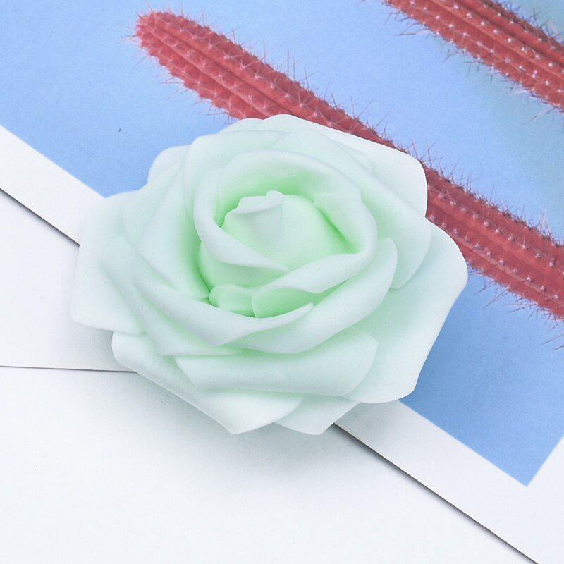 30/50 Pieces PE roses decorative flower wall wedding home decoration accessories bridal accessories clearance artificial flowers