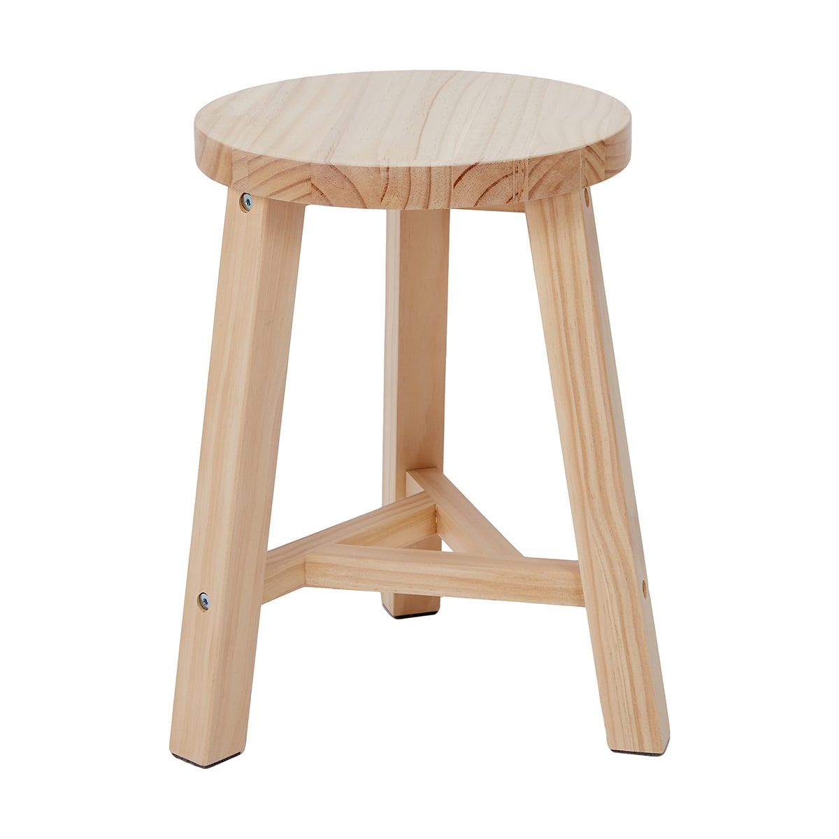 Short Timber Stool