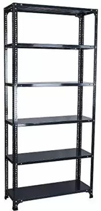 Premier Slotted Angle Rack CRC Sheet 6 Shelves 24Gauge Shelf Storage Multipurpose-123672 Luggage Rack