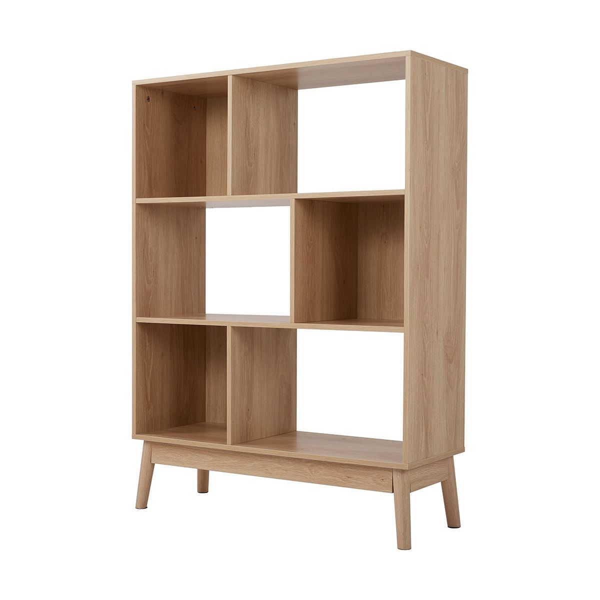 6 Section Bookshelf