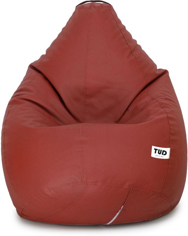 TUD XXL Tear Drop Bean Bag Cover (Without Beans)  (Tan)