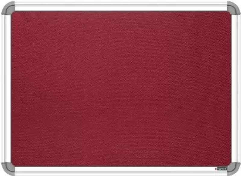ABD 1 by 1.5 Feet Aluminum Framed Notice board Notice Board  (30 cm 45.72 cm)