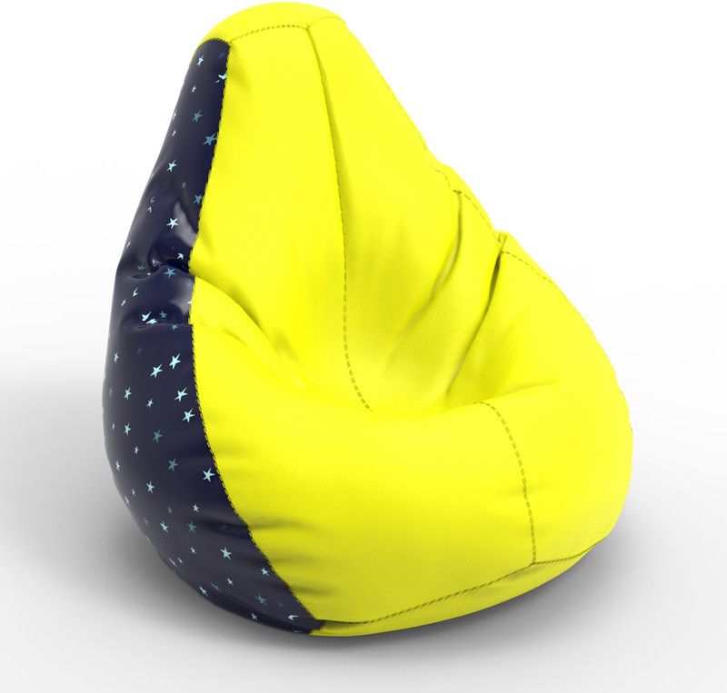 Beannie XL Star - H Teardrop Bean Bag With Bean Filling  (Multicolor)