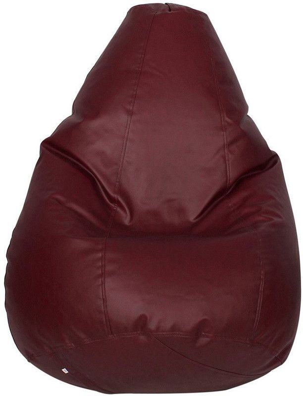 Nexis Sundry XXXL Tear Drop Bean Bag Cover (Without Beans)  (Maroon)