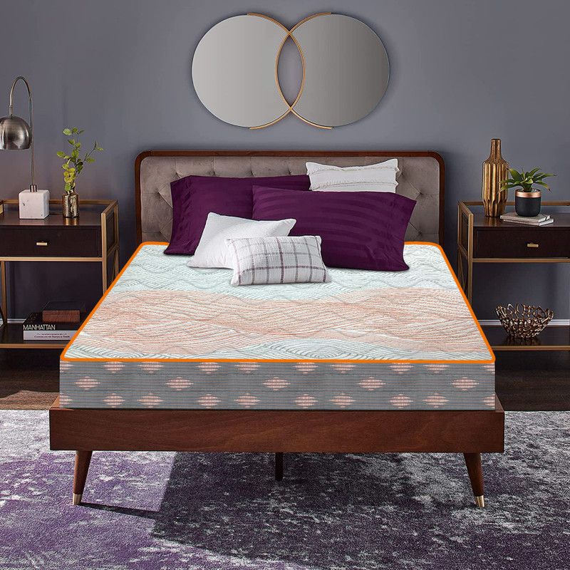 COIRFIT Health Spa Active Orthopedic with SrtX��TECHNOLOGY 6 inch King High Resilience (HR) Foam Mattress  (L x W: 72 inch x 72 inch)