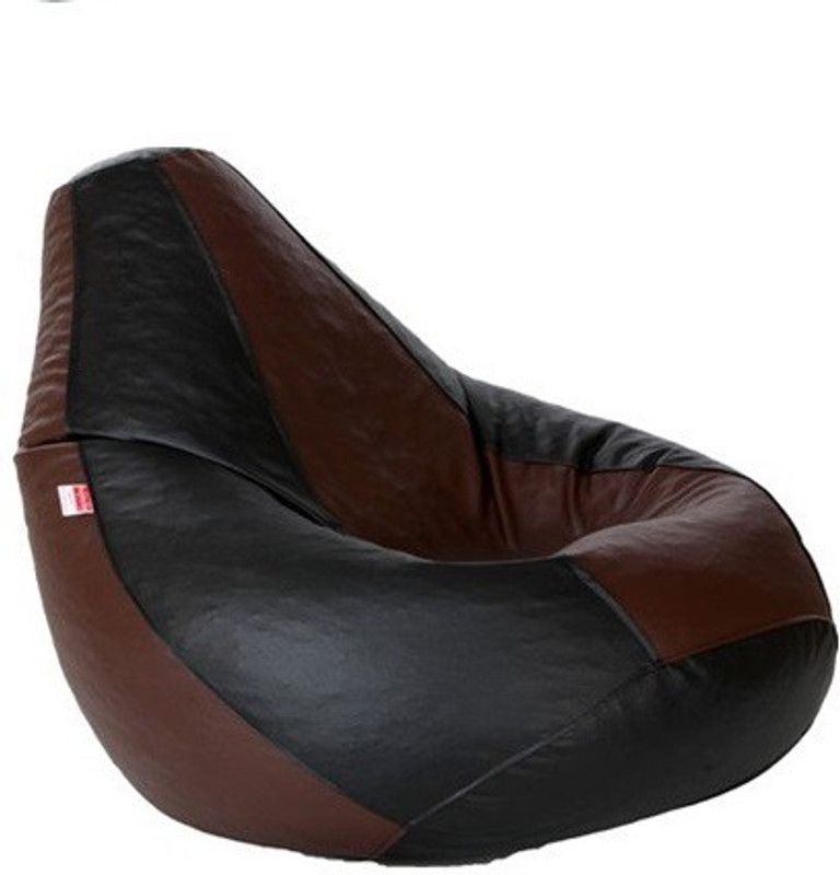 STAR XXL Tear Drop Bean Bag Cover (Without Beans)  (Black)