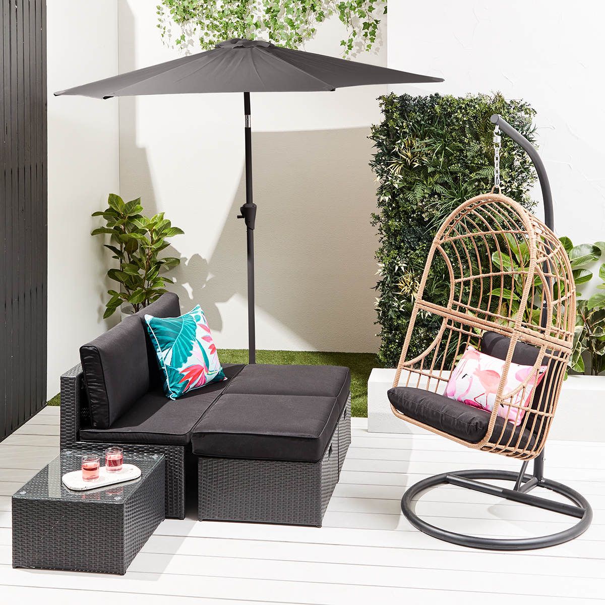 Rimini 4 Piece Modular Lounger